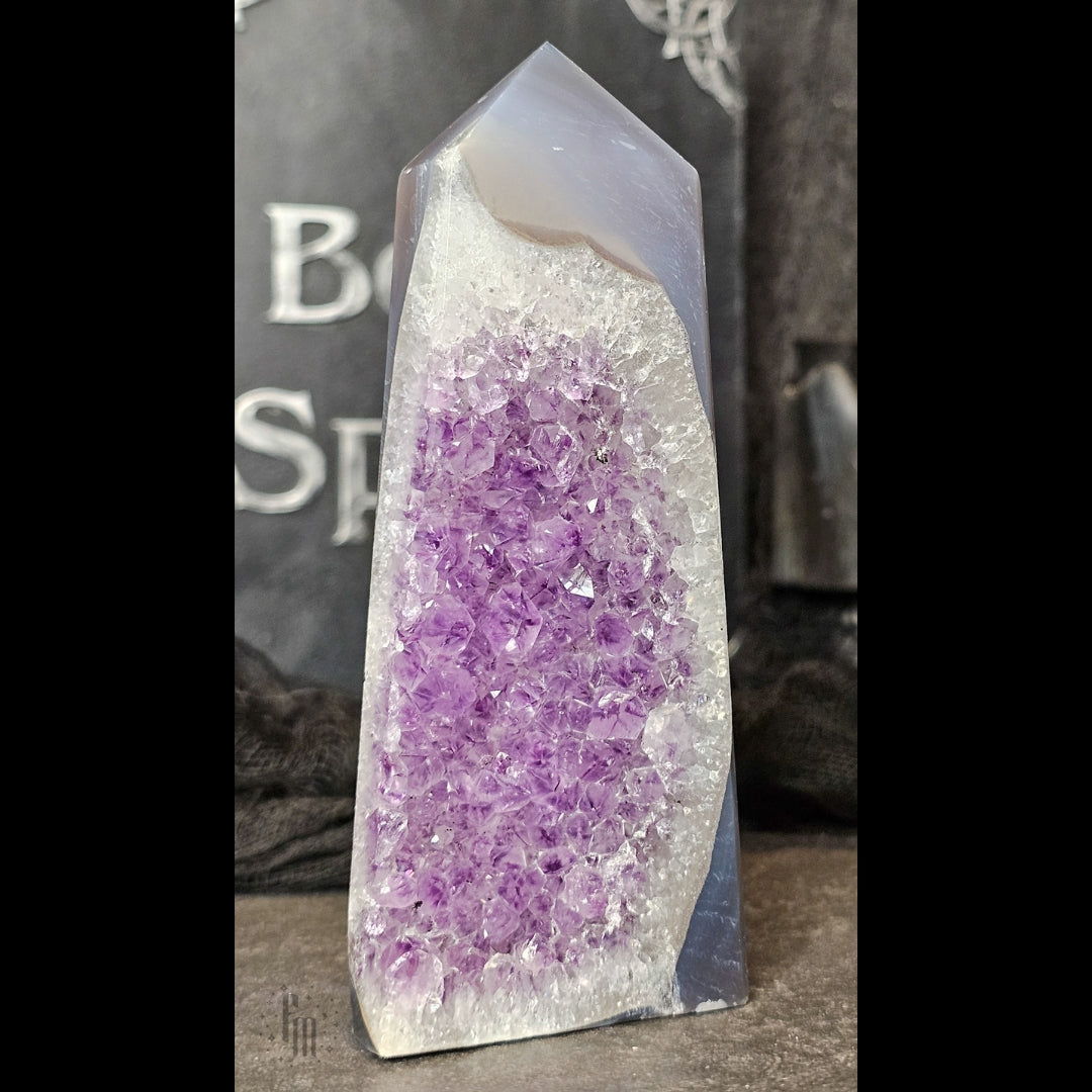 Amethyst Agate Towers Fundamental Magick