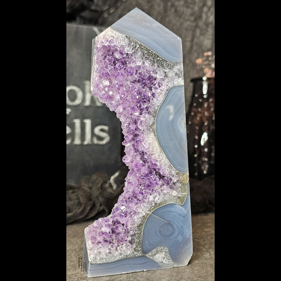 Amethyst Agate Towers Fundamental Magick