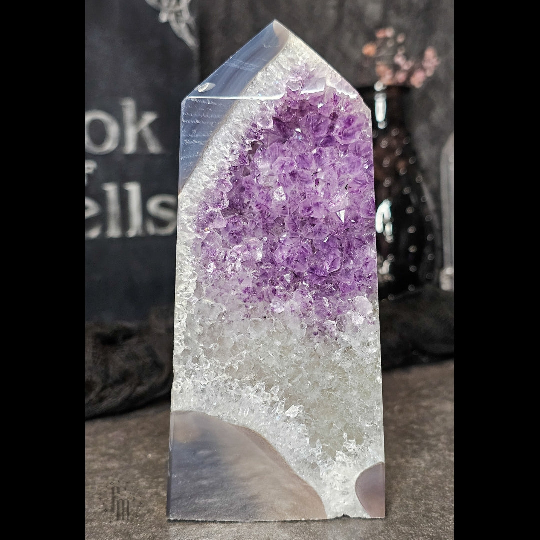 Amethyst Agate Towers Fundamental Magick