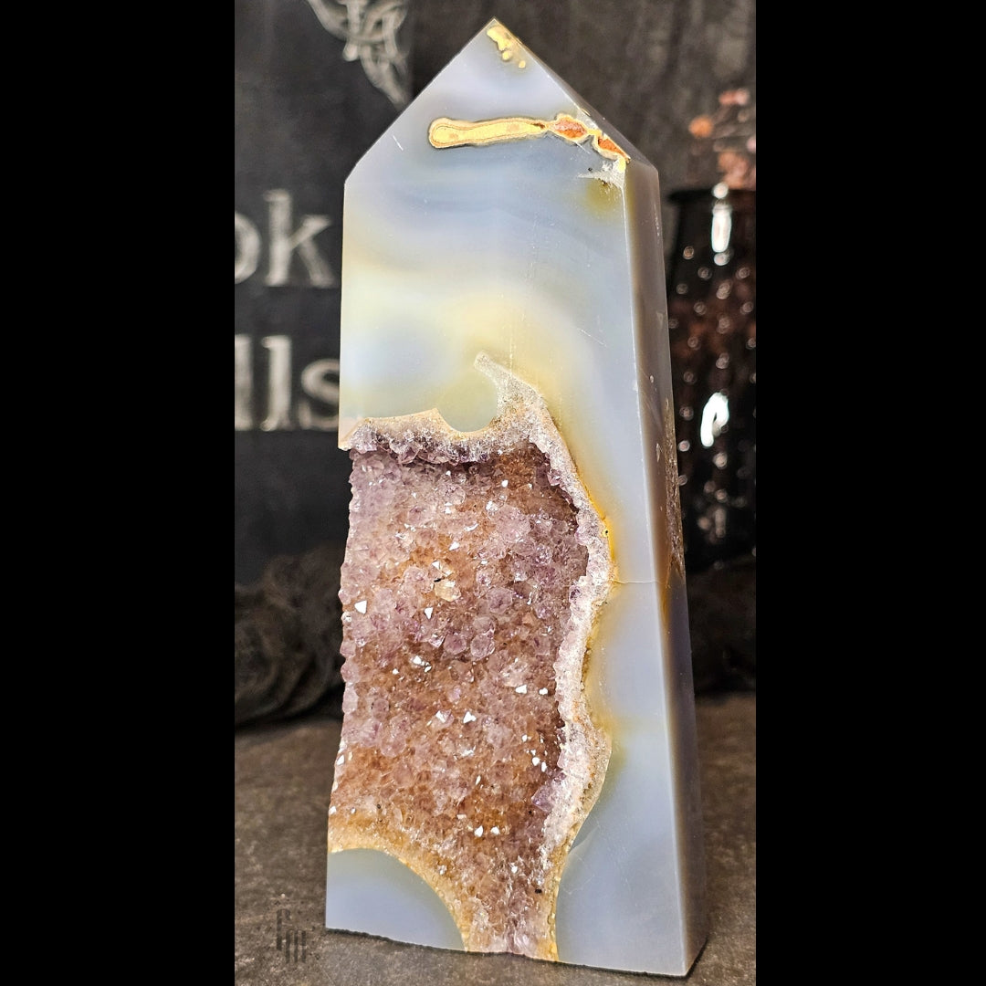 Amethyst Agate Towers Fundamental Magick