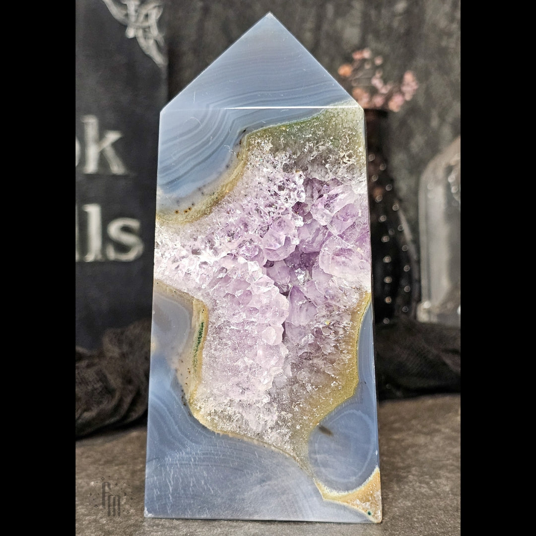 Amethyst Agate Towers Fundamental Magick