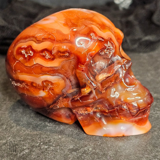 Carnelian Skulls