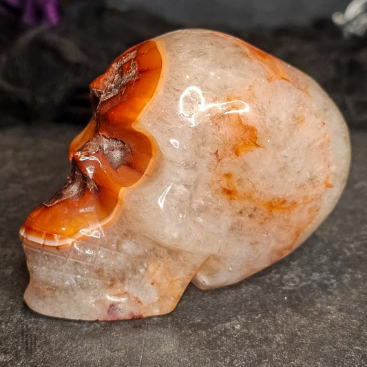 Carnelian Skulls