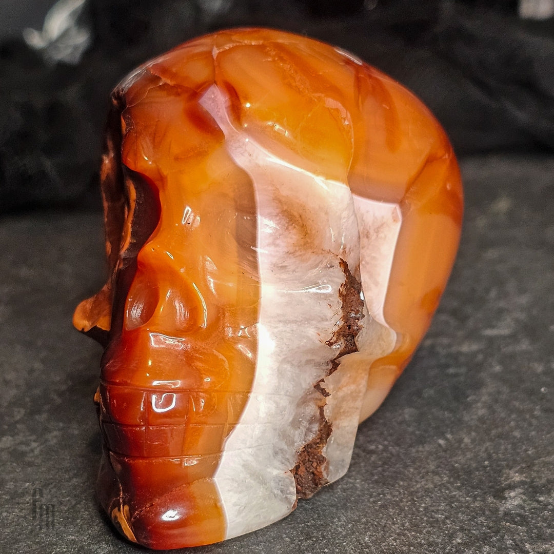 Carnelian Skulls