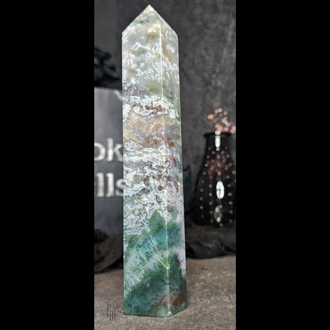 Moss Agate Towers