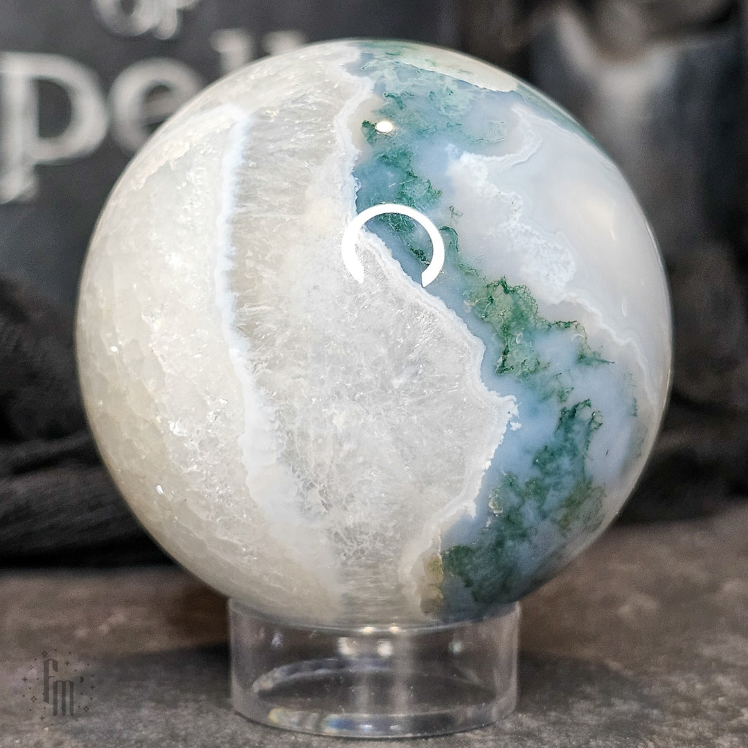 Moss Agate Spheres