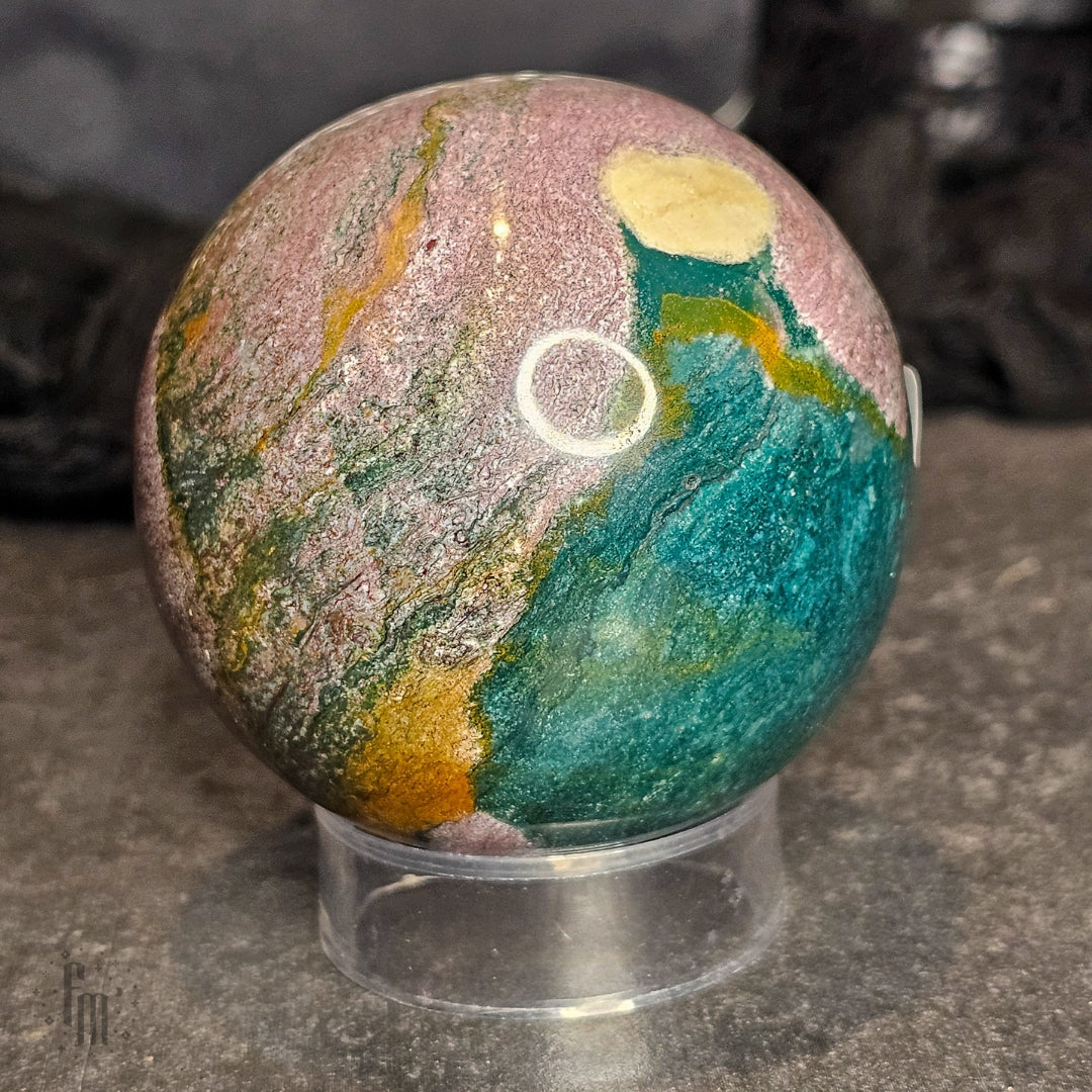 Ocean Jasper Spheres