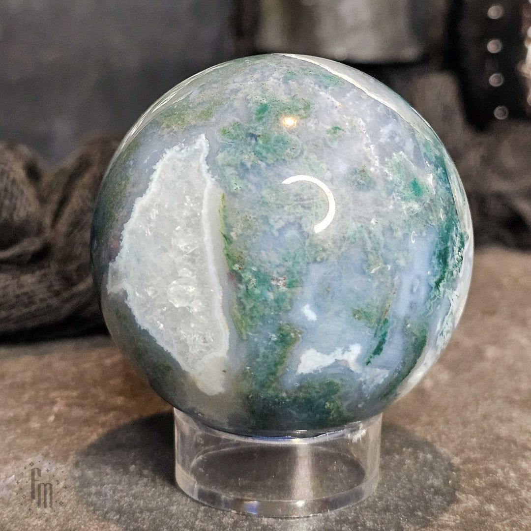 Moss Agate Spheres