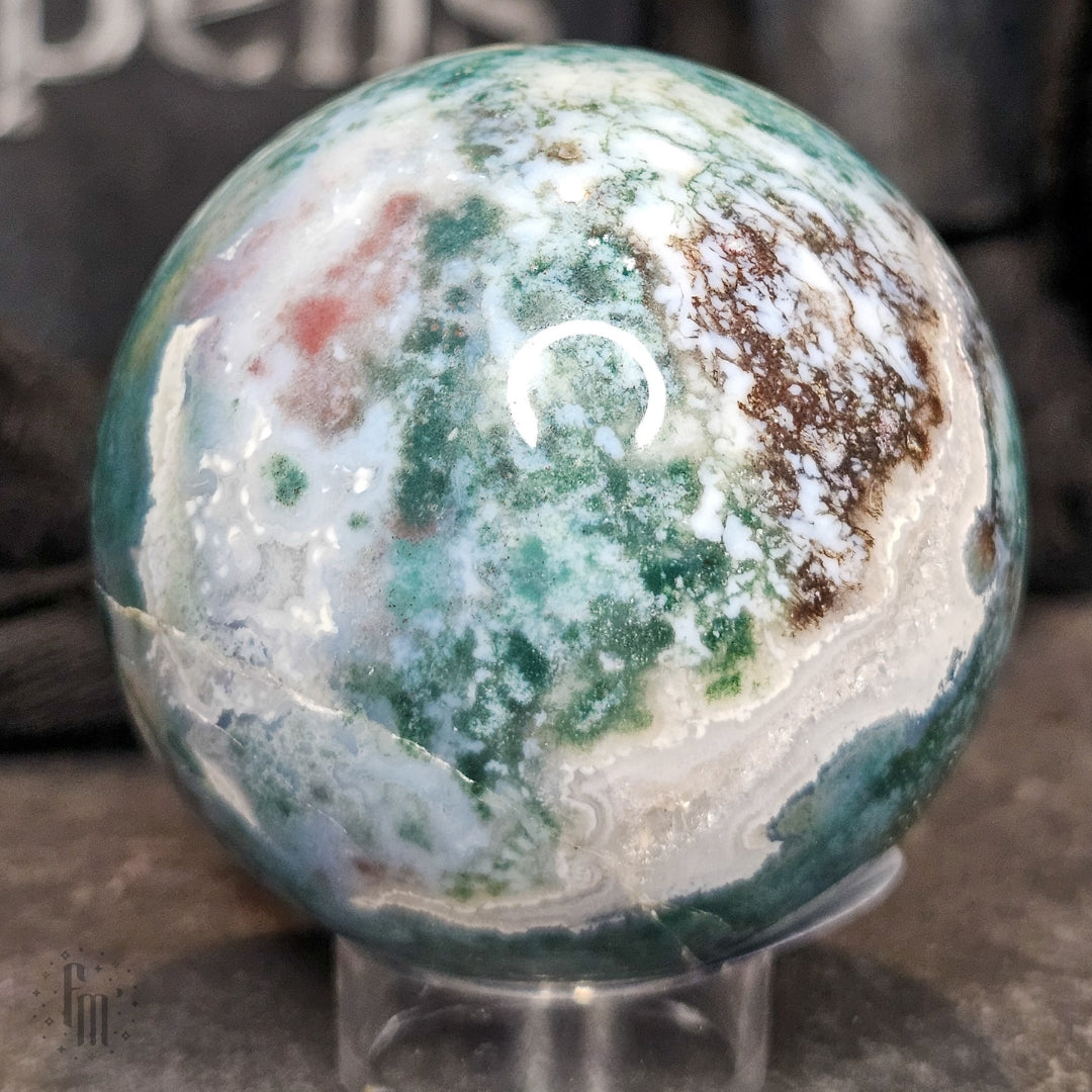 Moss Agate Spheres