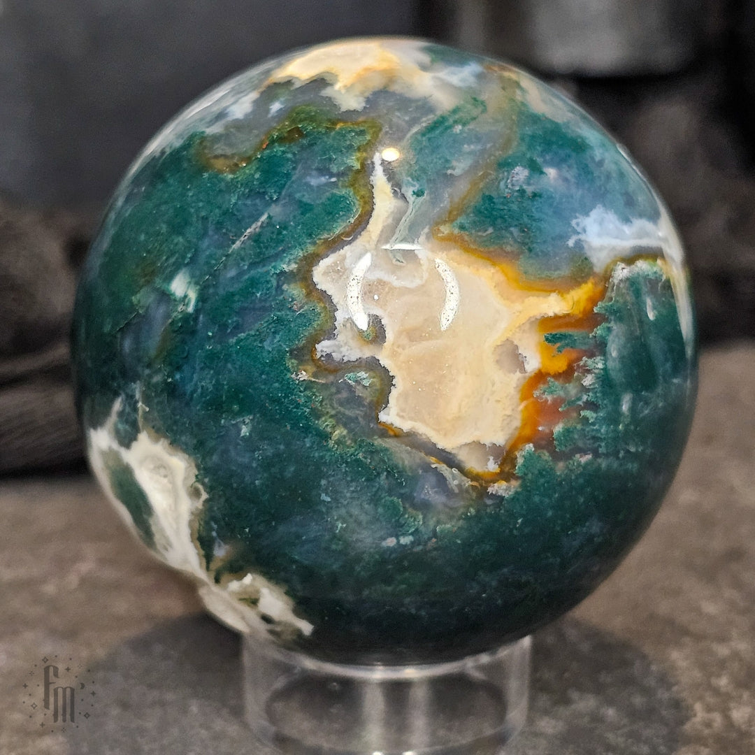 Moss Agate Spheres