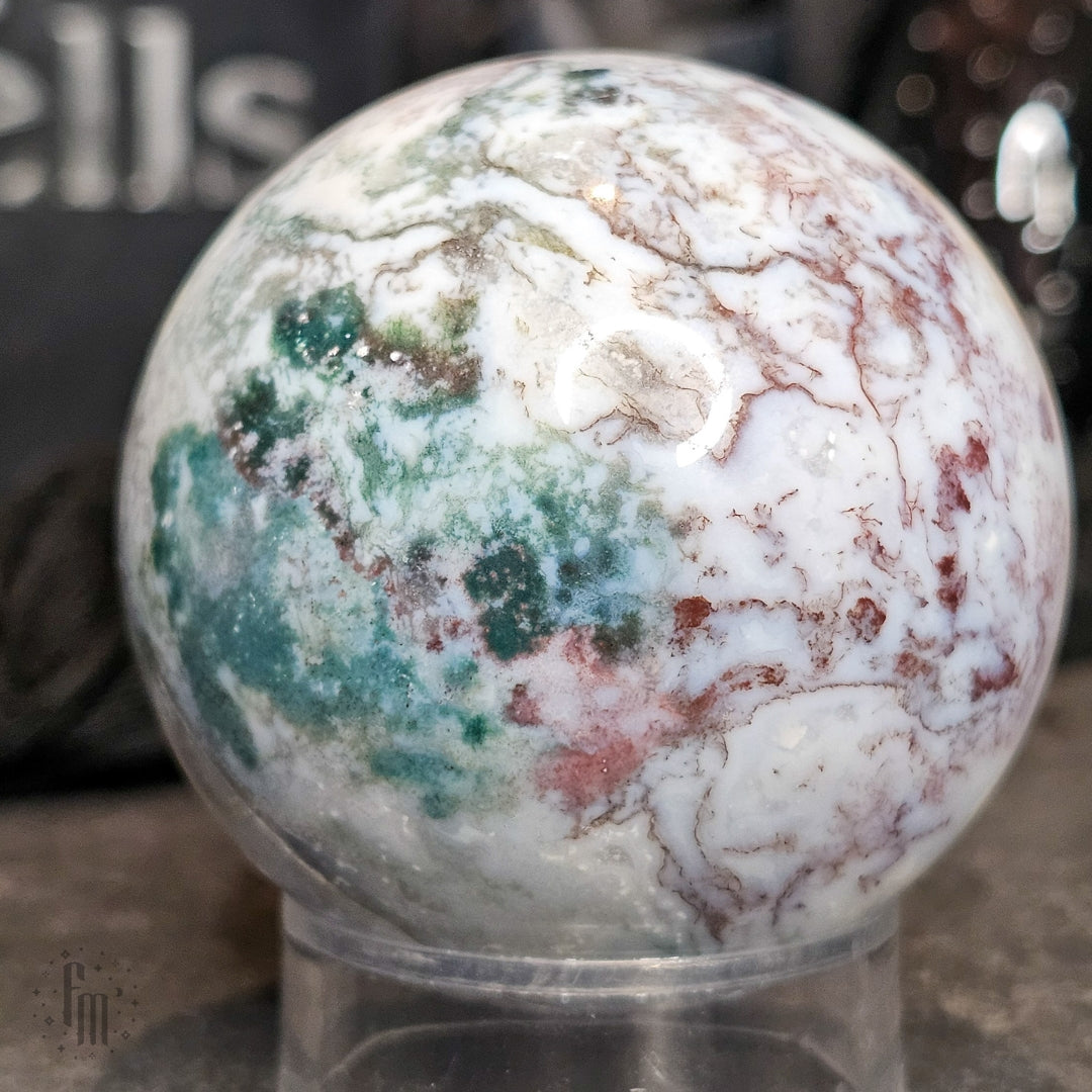 Moss Agate Spheres